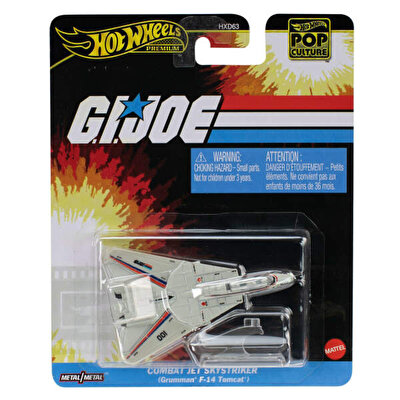 Hot Wheels Pop Culture Premium Arabalar Combat Jet Skystriker Grumman F-14 Tomcat JBL77