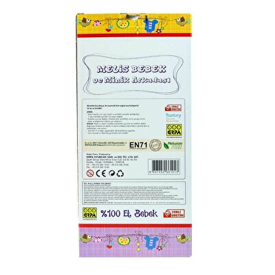 Melis Bebek Türkçe Konuşan Hayvancıklı Turuncu Hırkalı