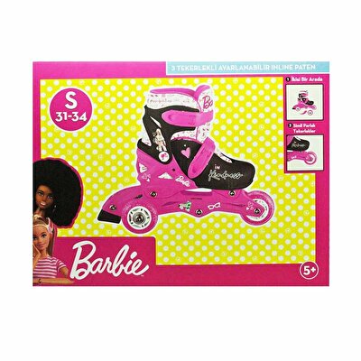 Barbie 3 Tekerlekli Ayarlanabilir Paten 31/34