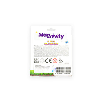 Magnivity Manyetik Bloklar Çim Desenli Blok 9 Parça