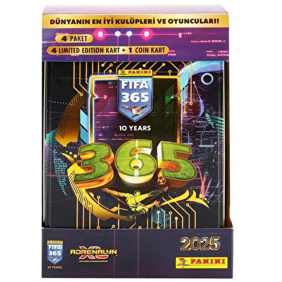 Panini FIFA 365 Adrenalyn XL 2025 Tin Box Futbolcu Kartları