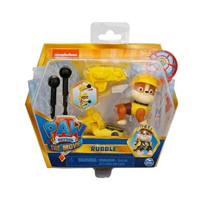 Paw Patrol Filmi Aksiyon Figürü - Rubble