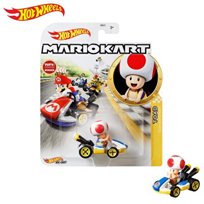 Hot Wheels Mario Kart Karakter Araçlar Toad GJH63