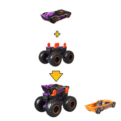 Hot Wheels Monster Trucks Dev Tekerlek Ustası Serisi Bone Shaker GWW16