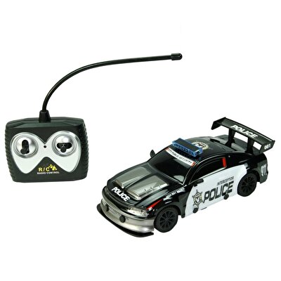 1:24 Ölçekli Uzaktan Kumandalı Full Fonksyon Spor Polis Araba