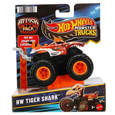Hot Wheels Monster Trucks Atak Arabalar Hw Tiger Shark JMK96