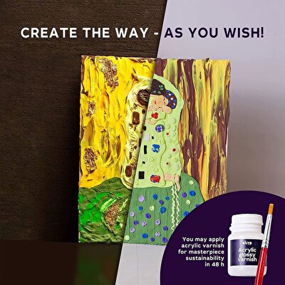 OKTO The Kiss 3D Duyusal Sanat Seti