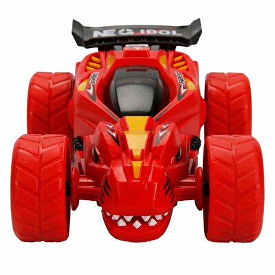 Akrobatik Sürtmeli Yarış Arabası Kırmızı