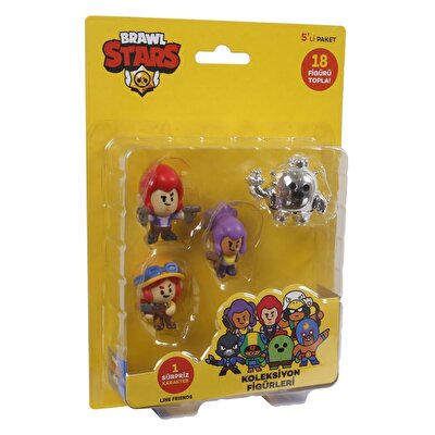 Brawl Stars 5'li Figür Seti Set 3