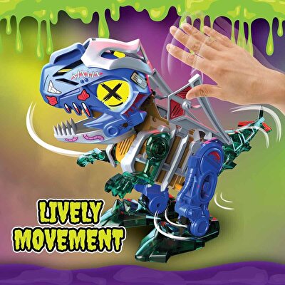 Silverlit Sesli ve Işıklı Biopod Zombies Inmotion Hareketli Dinozor Robot