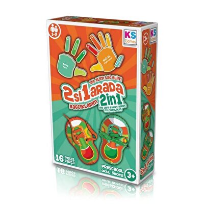 Bağcıklar ve Parmaklar 2'si 1 Arada