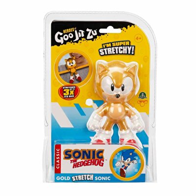 Goojitzu Gold Sonic The Hedgehod Stretch Figür