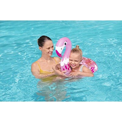 Bestway Simli Flamingo Can Simidi 61 Cm