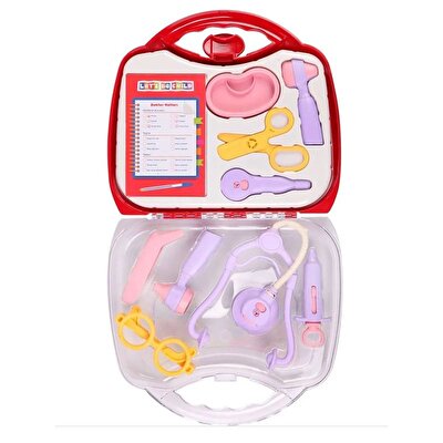 LC Çantalı Doktor Seti Kırmızı