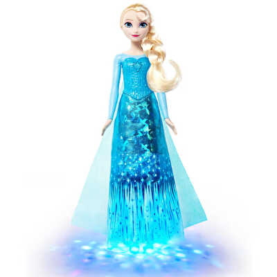 Disney Frozen Şarkı Söyleyen ve Işıklı Elsa Bebek JLJ07