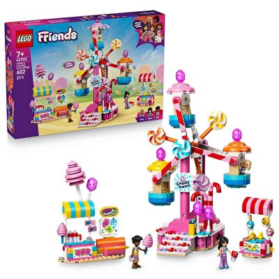 LEGO Friends Şeker ve Kapkek Dönme Dolabı Yapım Seti 42700