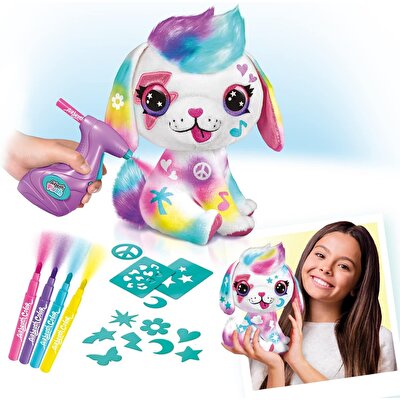 Airbrush Plush Peluş Puppy