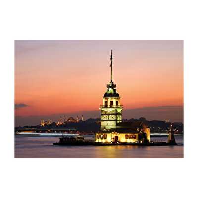 Ks Puzzle 1000 Parça Kız Kulesi Gün Batımı