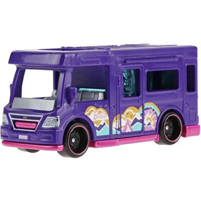 Hot Wheels Tekli Araba Barbie Dream Camper Purple JJK72