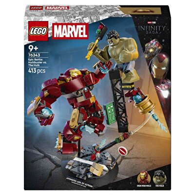 LEGO Marvel Efsanevi Savaş: Hulkbuster, Hulk'a Karşı 76343
