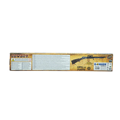 Cowboy Ri̇fle 8 Sh. Plasti̇c Double Barrel