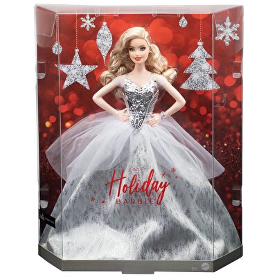 Barbie 2021 Mutlu Yıllar Bebeği Sarışın GXL18