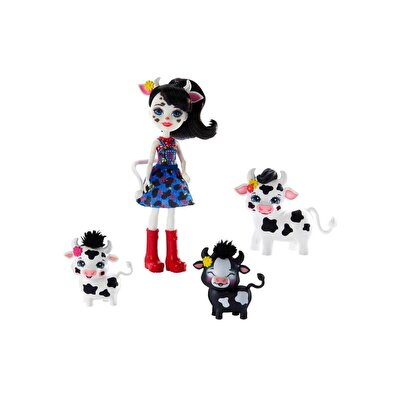 Enchantimals Aile Serileri Oyun Seti Cambrie Cow GJX44