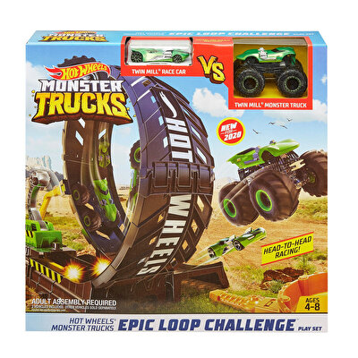 Hot Wheels Monster Trucks Efsane Çember Aksiyonu Oyun Seti GKY00