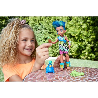 Cave Club Karakterleri Mavi Saçlı Slate Bebek GNL87