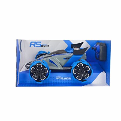 Rc Uzaktan Kumandalı Dumanlı Şarjlı Mavi Racing Araba