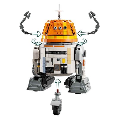 LEGO Star Wars: Ahsoka Chopper (C1-10P) Astromech Droidi 75416
