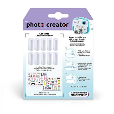 Photo Creator Anlık Fotoğraf Makinesi Yedek Paket
