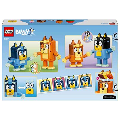LEGO Bluey Parçalarla İnşa Edilen Bluey Ailesi 11217