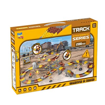 İnşaat Tracks Yol Set 288 Parça