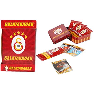 Galatasaray First 2025-2026 Sezonu Koleksiyon Kartları Metal Kutu