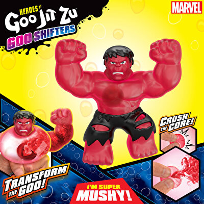 Goojitzu Marvel Gooshifters Superheroes Red Hulk