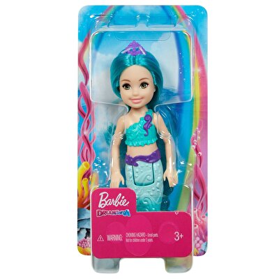 Barbie Dreamtopia Chelsea Denizkızı Bebekler Mavi GJJ89