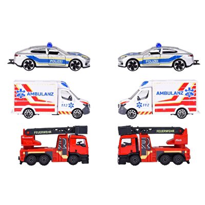 Majorette Rescue Serisi Set 2