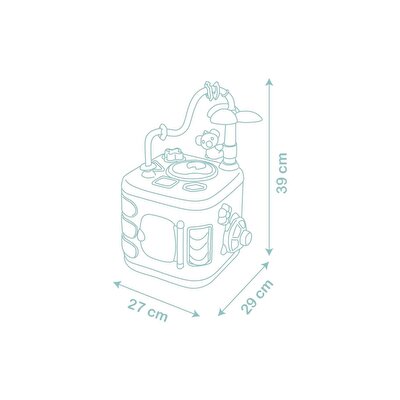 Little Smoby Eğitici Aktivite Küpü