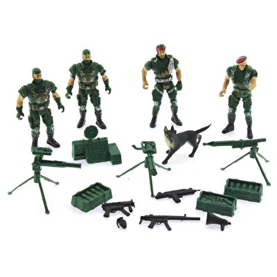Kahraman Askerler Poşette Figür Set
