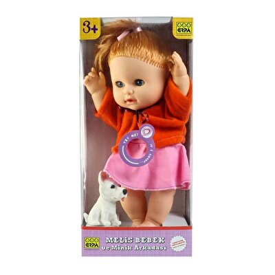 Melis Bebek Türkçe Konuşan Hayvancıklı Turuncu Hırkalı