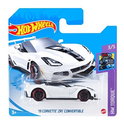 Hot Wheels Tekli Araba '19 Corvette ZR1 Convertible GRY03