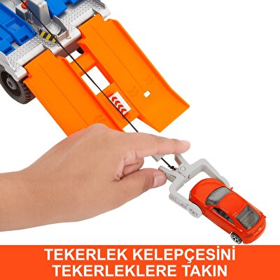 Matchbox Aksiyon Sürücüleri Çekici Ve Tamir Kamyonu ile 1:64 Ölçekli Araba