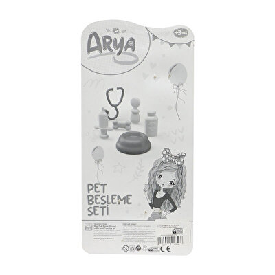 Arya Pet Bakım ve Pet Besleme Seti̇ Kiraz Desenli Elbiseli