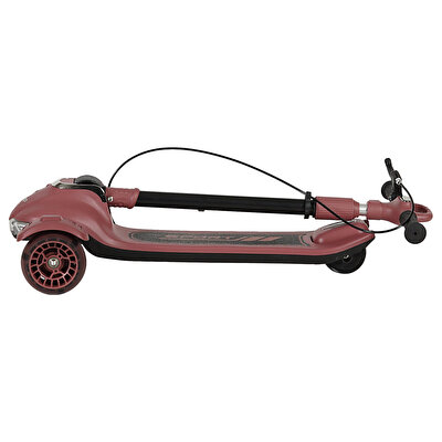 Prego Rapid Işıklı Müzikli ve Katlanabilir Scooter Bordo