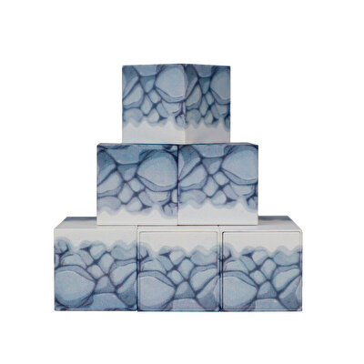 Magnivity Manyetik Bloklar Karlı Buz Desenli Blok 9 Parça