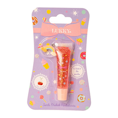 Lukky Simli Kiraz Aromalı Dudak Parlatıcısı