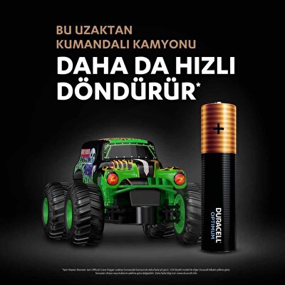 Duracell Optimum 4’lü AAA İnce Kalem Pil