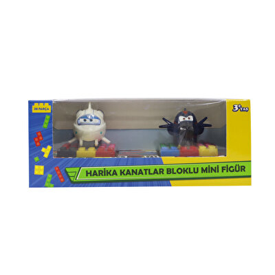 Harika Kanatlar Bloklu Mini Figür Astra ve Ajan Chase 2'li Set