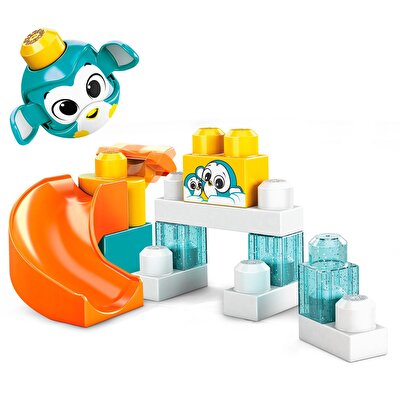 Mega Bloks Peek a Blocks Oyun Seti Penguen Kaydırağı GKX67